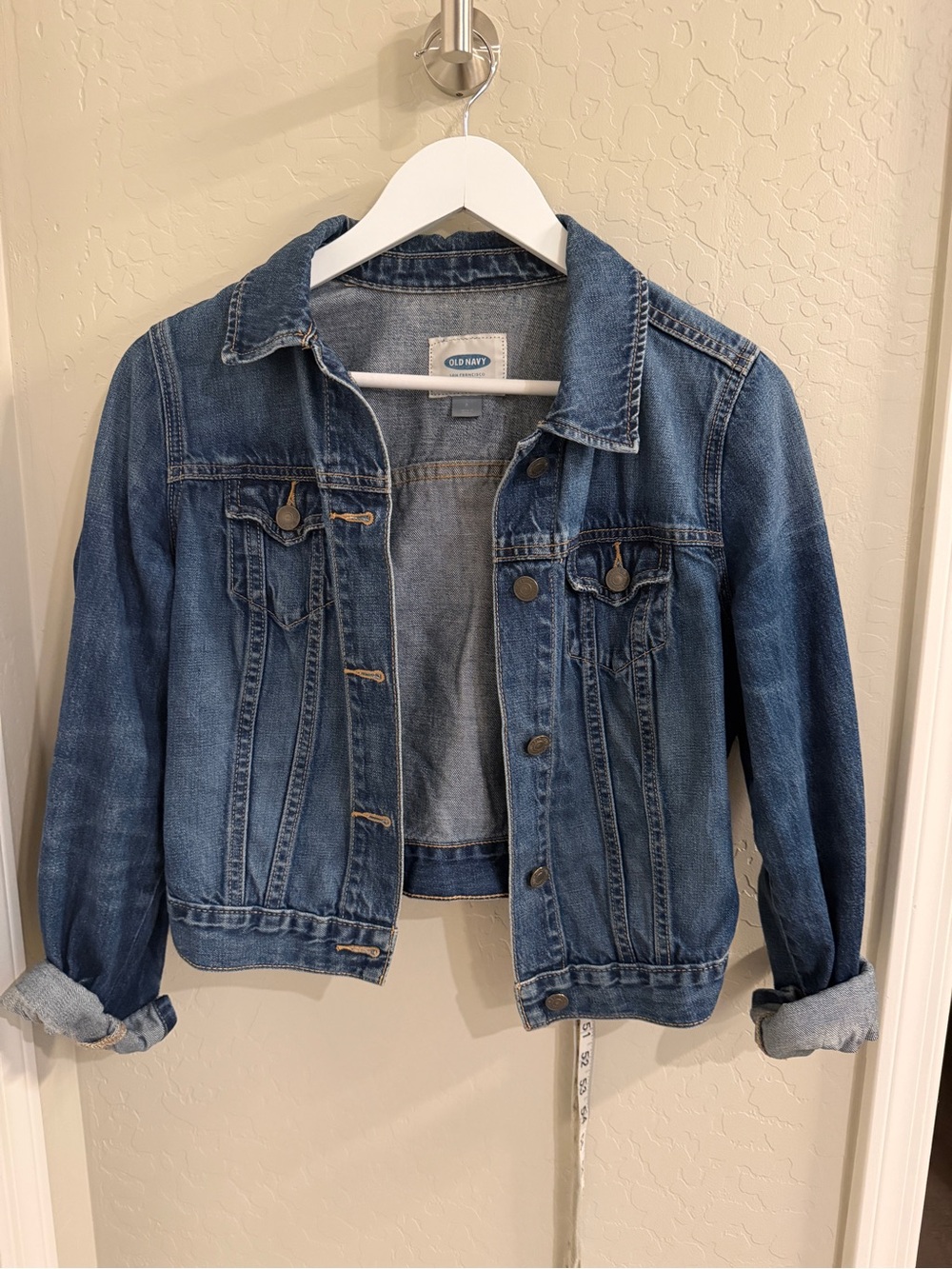 Old Navy Blue Denim Jacket - Small